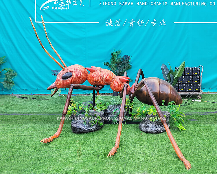 主題游樂園展示道具螞蟻昆蟲模型